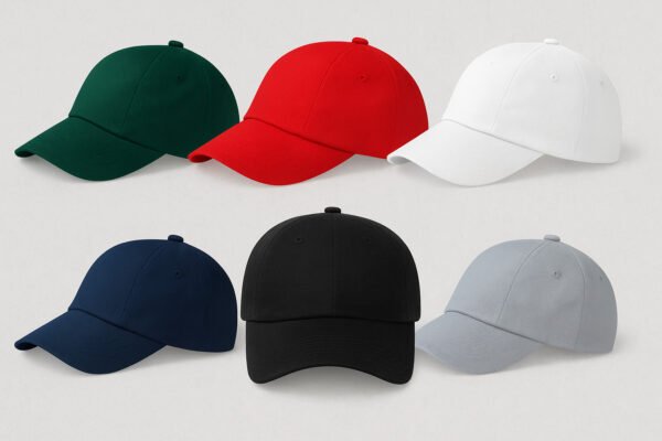 Casquettes personnalisable de différentes couleurs