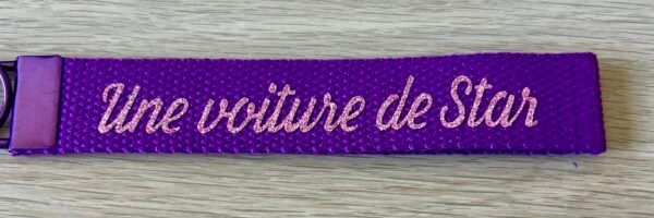 Portes clés flocage