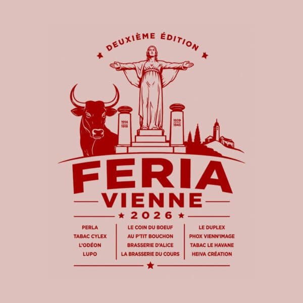 T-shirt Officiel Feria de Vienne 2026 - Deuxième Édition